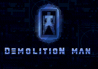 Demolition Man (USA, Europe) Title Screen